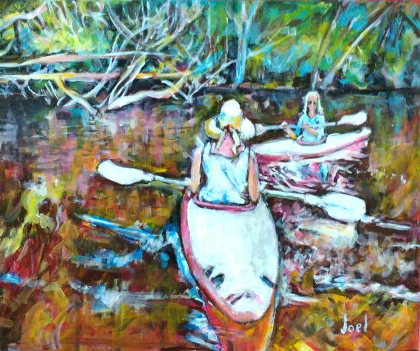 Balade en canoé sur la Creuse